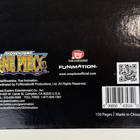 One Piece Anime Spiral Notebook Manga Japanese Art Sketch Book - Picture 5 of 10